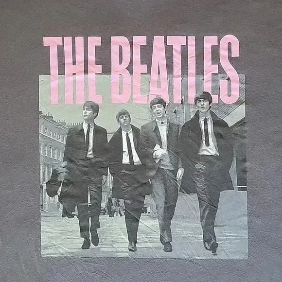 Beatles Grey Tshirt Apple Lable Size XXL - Picture 2 of 5